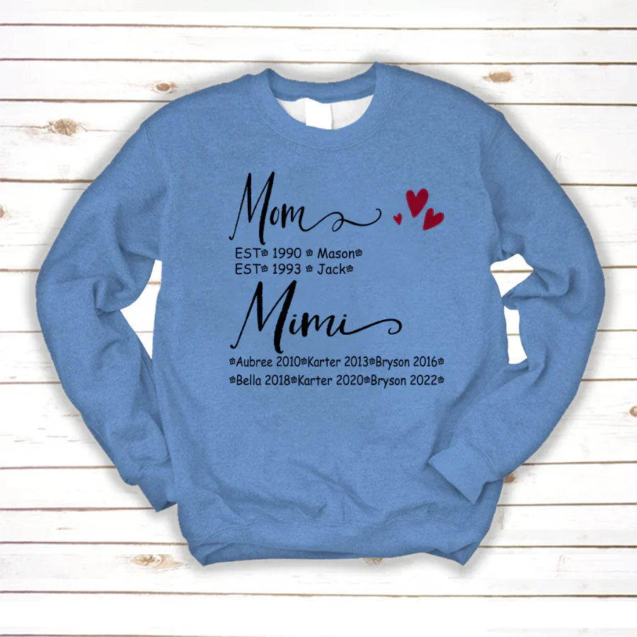 Mom And Mimi Kids Est VT22120093 Sweatshirt
