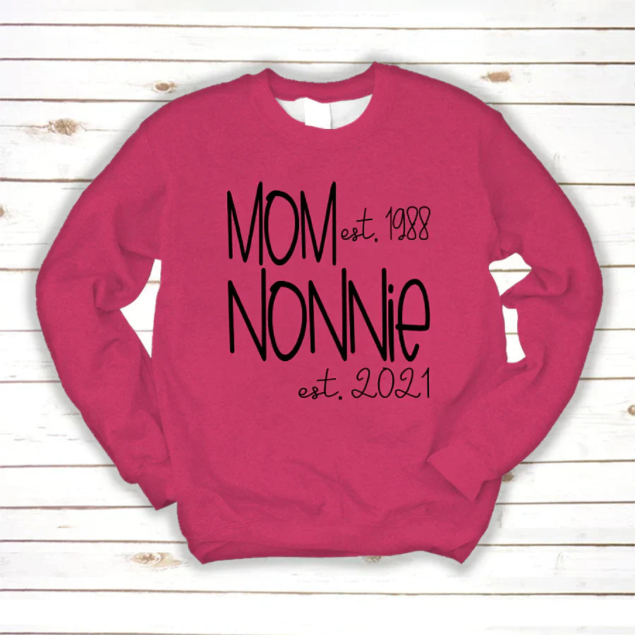 Mom Nonnie Est VTN221125 Sweatshirt