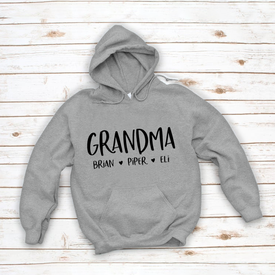 Personalized Grandma Shirt, Mother's Day Gifts For Grandma