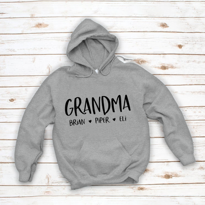 Personalized Grandma Shirt, Mother's Day Gifts For Grandma