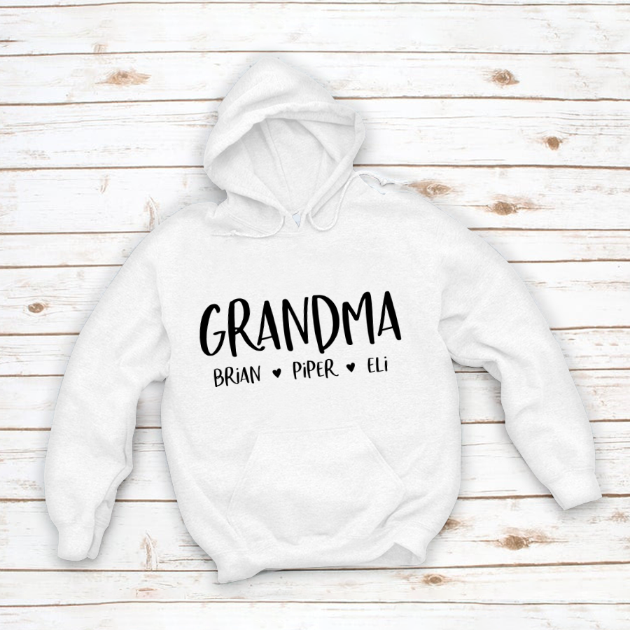 Personalized Grandma Shirt, Mother's Day Gifts For Grandma
