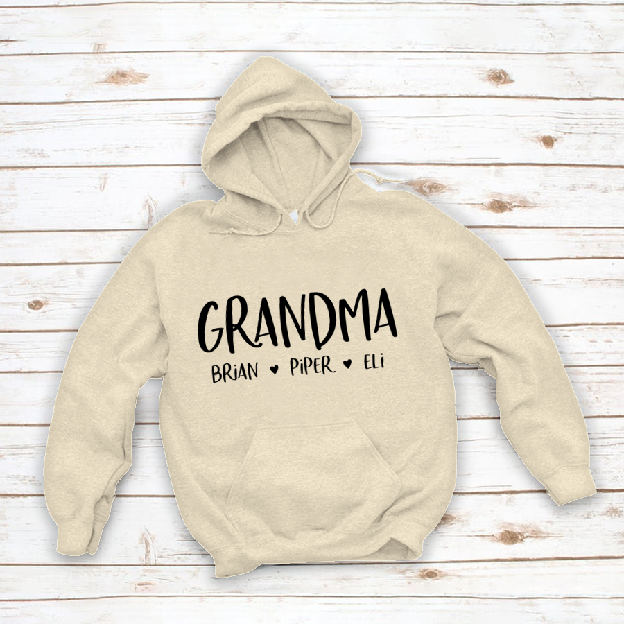Personalized Grandma Shirt, Mother's Day Gifts For Grandma