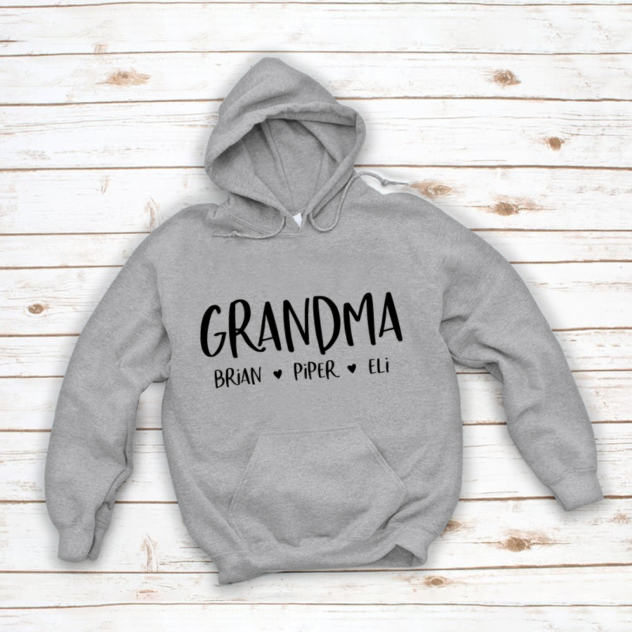 Personalized Grandma Shirt, Mother's Day Gifts For Grandma