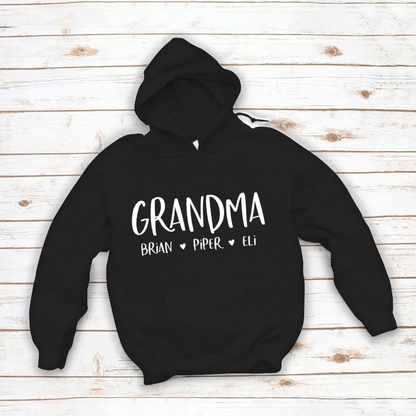 Personalized Grandma Shirt, Mother's Day Gifts For Grandma