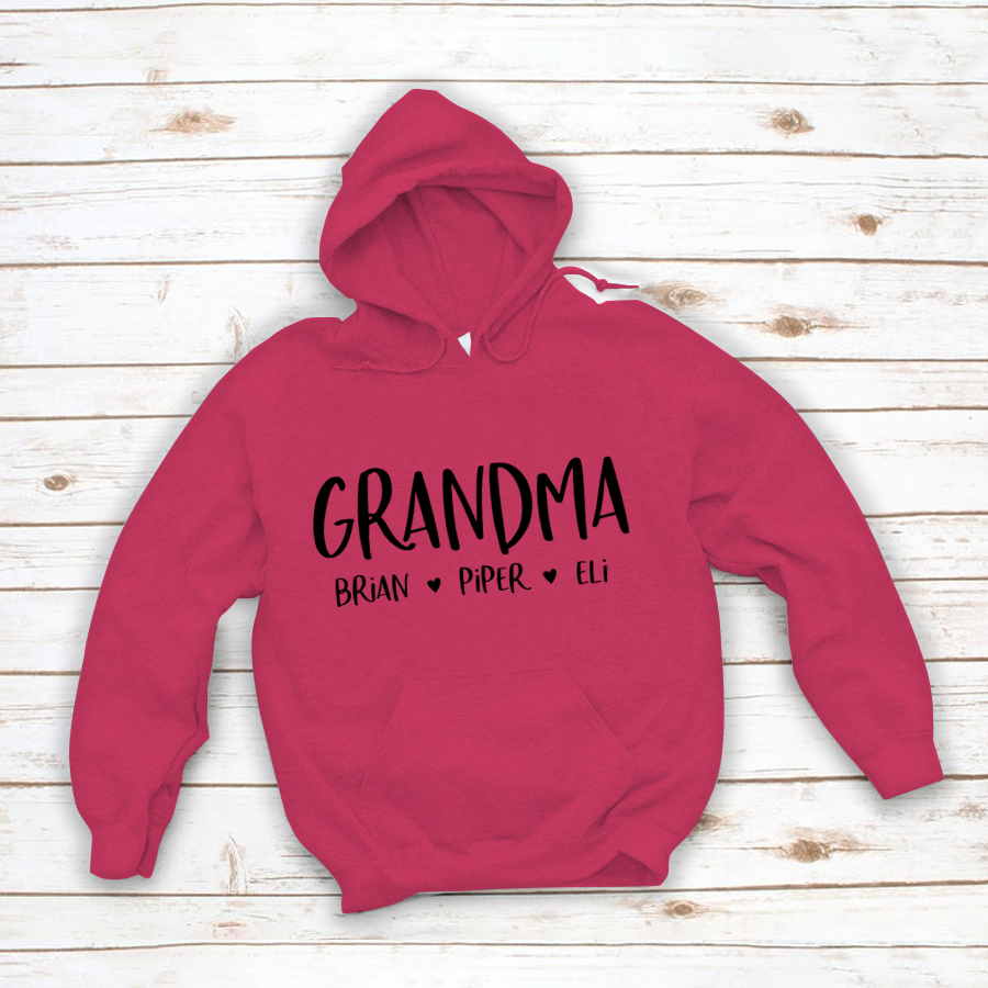 Personalized Grandma Shirt, Mother's Day Gifts For Grandma