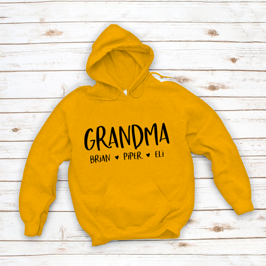 Personalized Grandma Shirt, Mother's Day Gifts For Grandma