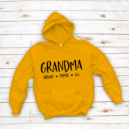 Personalized Grandma Shirt, Mother's Day Gifts For Grandma