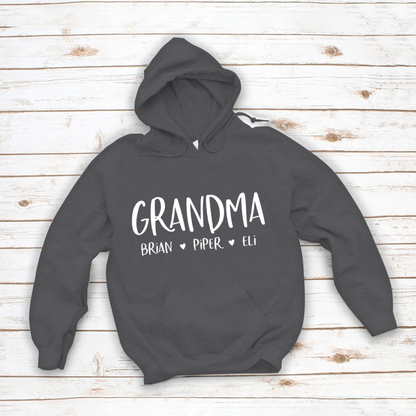 Personalized Grandma Shirt, Mother's Day Gifts For Grandma