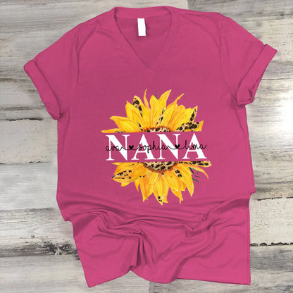Sunflowers Nana And Kids VTN221126 V-Neck