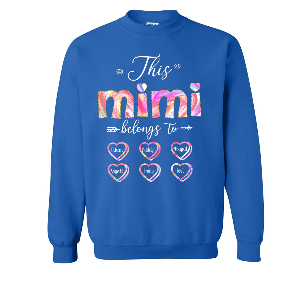 This Mimi Belongs to heart trend 2023 Sweatshirt