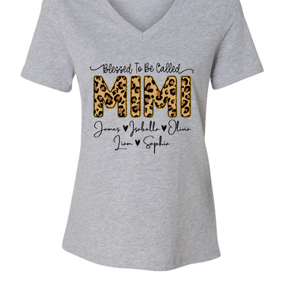 Blessed to be called mimi V-Neck