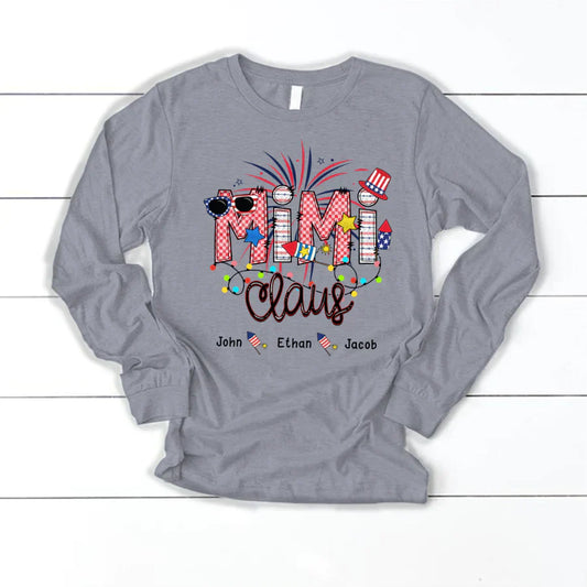 Christmas Mimi Claus And Kids CTH01 Longsleeve