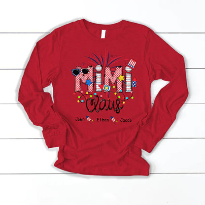 Christmas Mimi Claus And Kids CTH01 Longsleeve