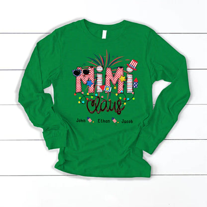 Christmas Mimi Claus And Kids CTH01 Longsleeve