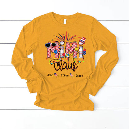 Christmas Mimi Claus And Kids CTH01 Longsleeve