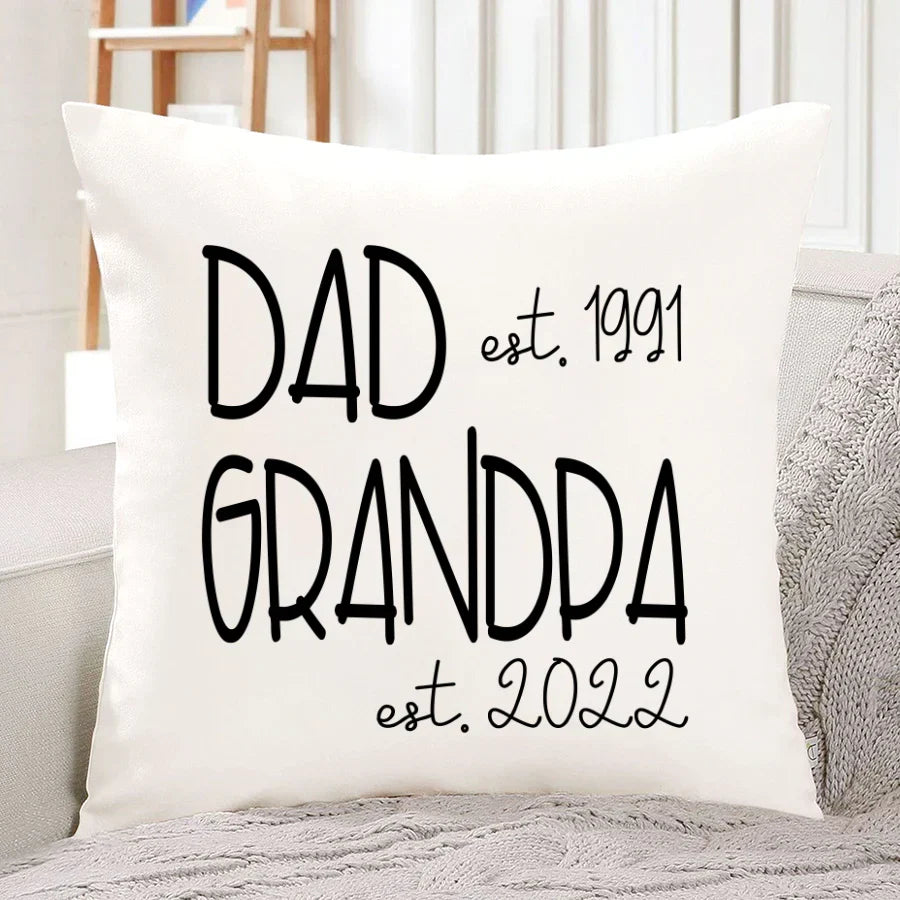 Dad Grandpa Est VT22120061 Indoor Pillow