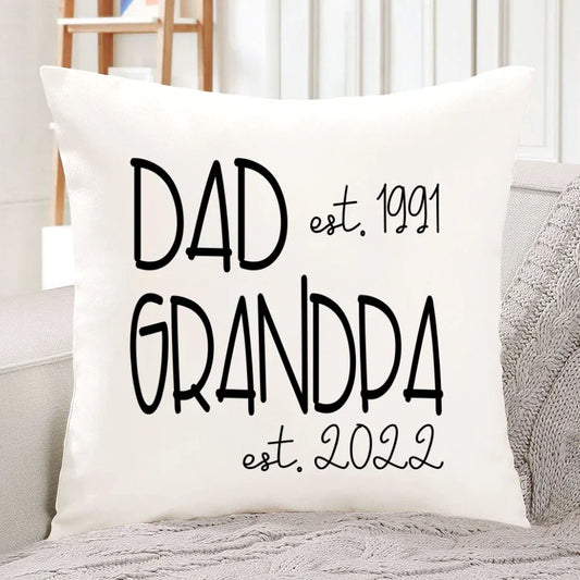 Dad Grandpa Est VT22120061 Indoor Pillow