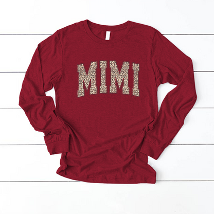 Leopard Mimi Mother's Day Shirt