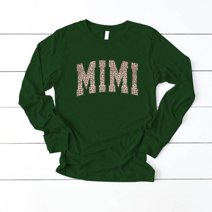 Leopard Mimi Mother's Day Shirt