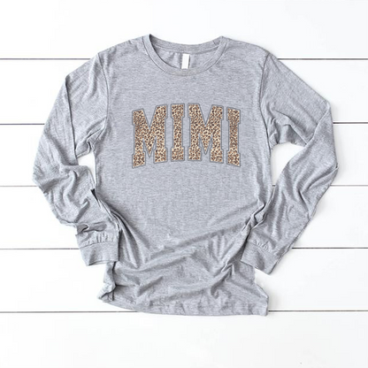 Leopard Mimi Mother's Day Shirt