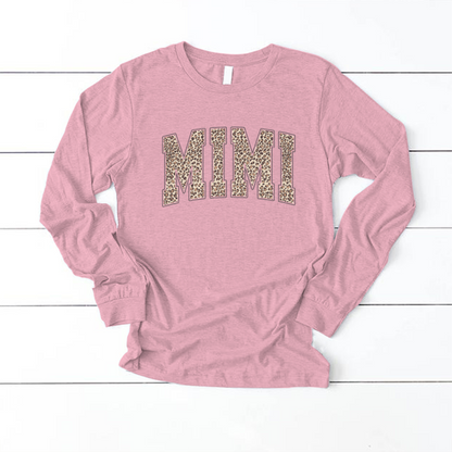 Leopard Mimi Mother's Day Shirt