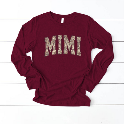 Leopard Mimi Mother's Day Shirt