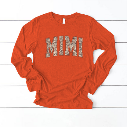 Leopard Mimi Mother's Day Shirt