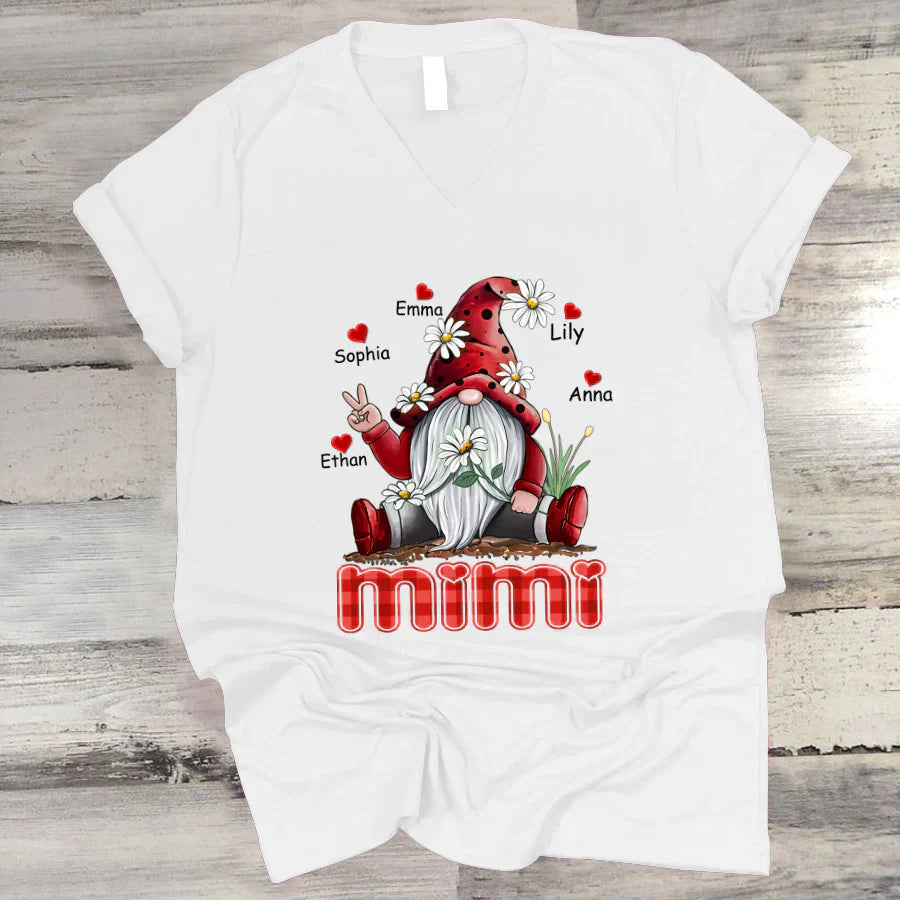 Mimi Gnome Heart Kids VT22120072 V-Neck