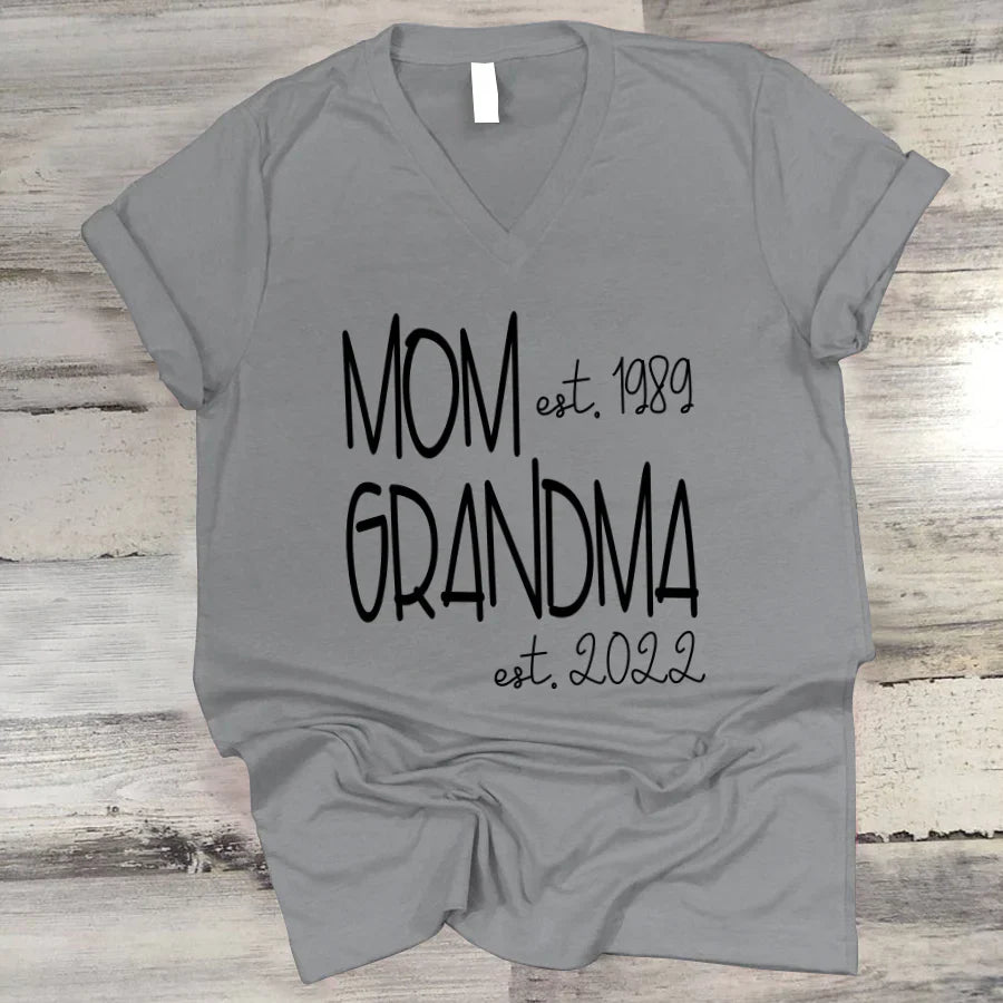 Shirt For Family VT221125 V-Neck