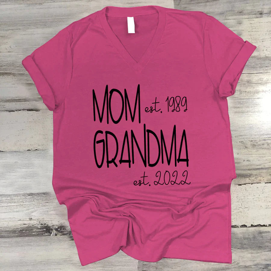 Shirt For Family VT221125 V-Neck