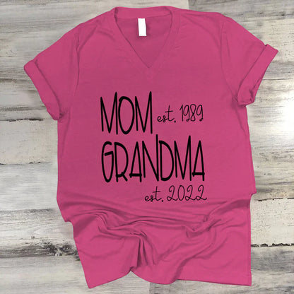 Shirt For Family VT221125 V-Neck