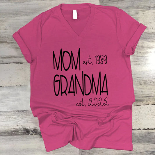 Shirt For Family VT221125 V-Neck
