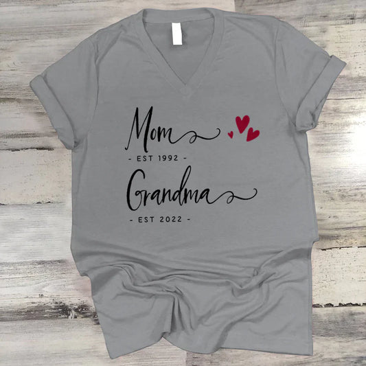 Mom Grandma VTN221125 V-Neck