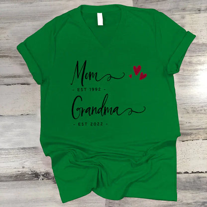Mom Grandma VTN221125 V-Neck