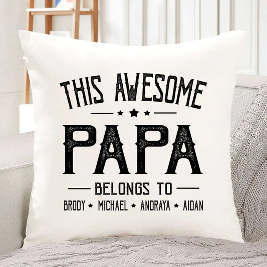 Papa And Kids Awesome VT2212002 Indoor Pillow