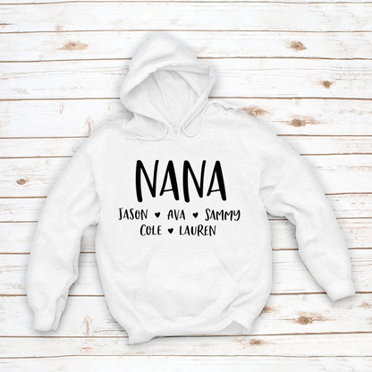 Personalized Nana Shirt, Mother's Day Gifts For Grandma