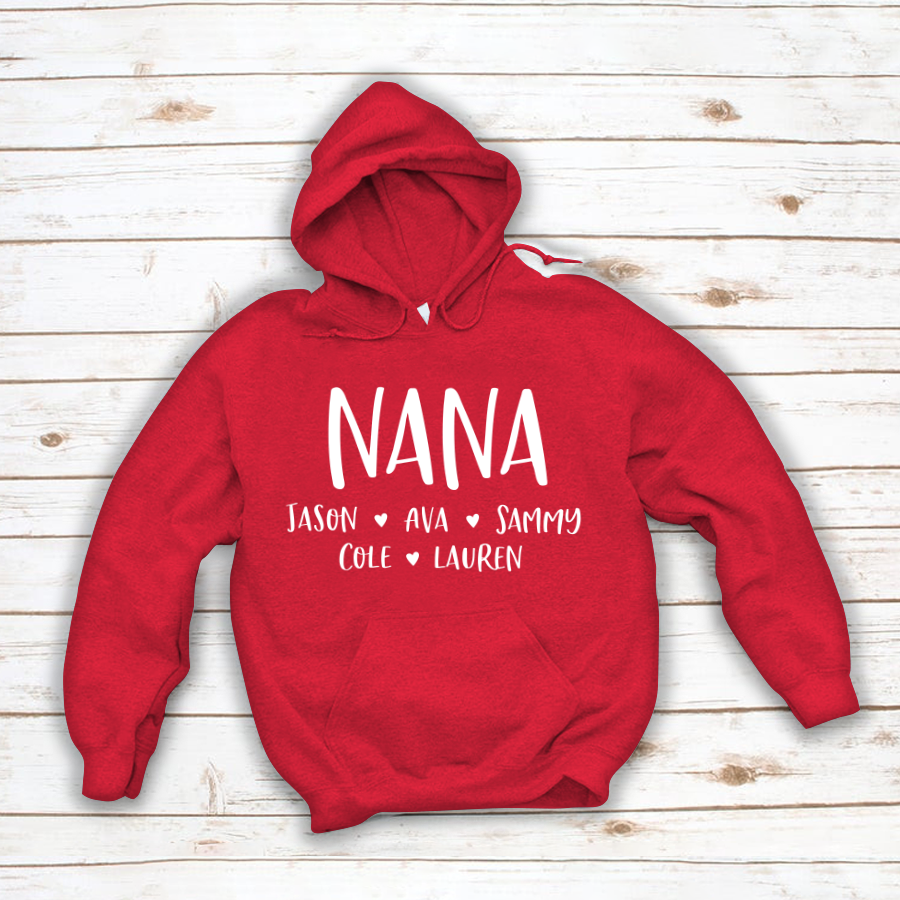 Personalized Nana Shirt, Mother's Day Gifts For Grandma