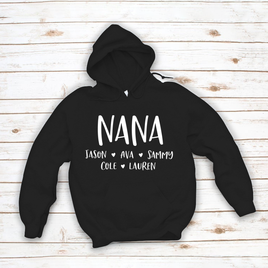 Personalized Nana Shirt, Mother's Day Gifts For Grandma