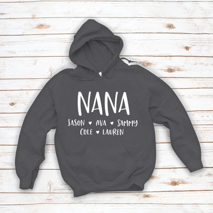 Personalized Nana Shirt, Mother's Day Gifts For Grandma