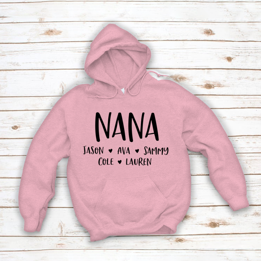 Personalized Nana Shirt, Mother's Day Gifts For Grandma