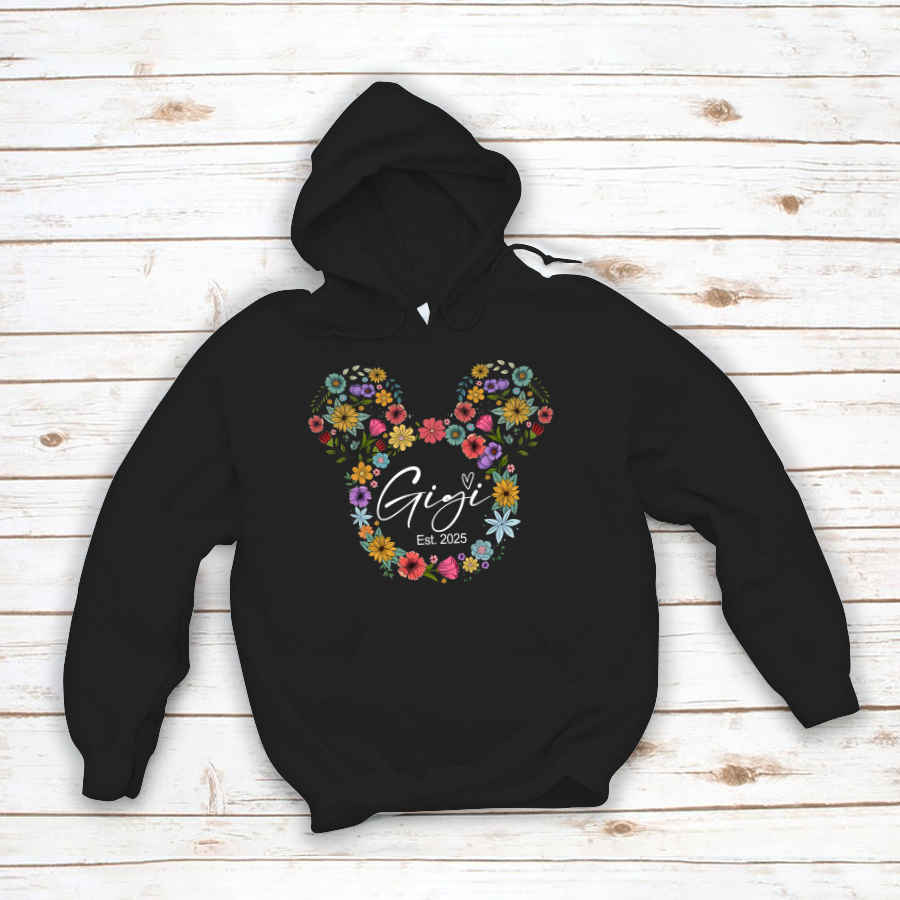 Test Custom Gigi Floral Mother's Day Gift Shirt