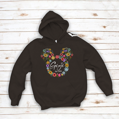 Test Custom Gigi Floral Mother's Day Gift Shirt