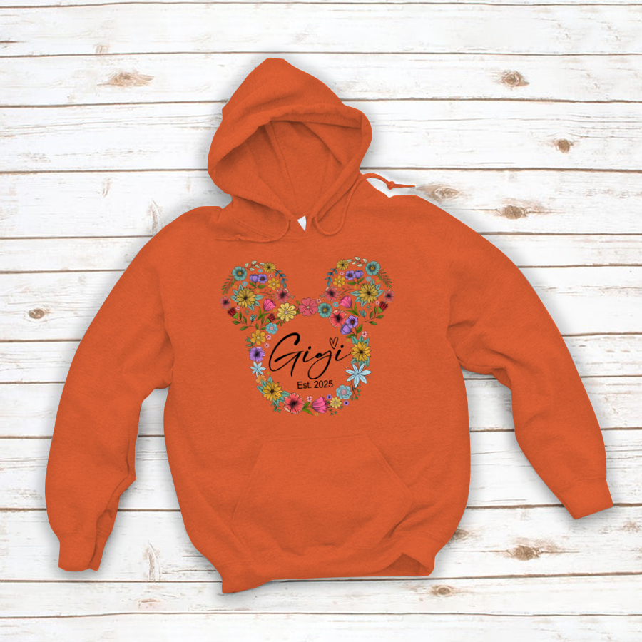 Test Custom Gigi Floral Mother's Day Gift Shirt