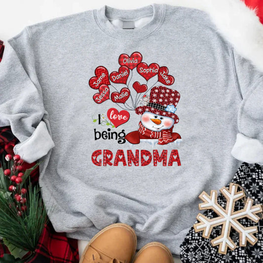 I Love Being A Grandma And Kids CTH01 Sweatshirt