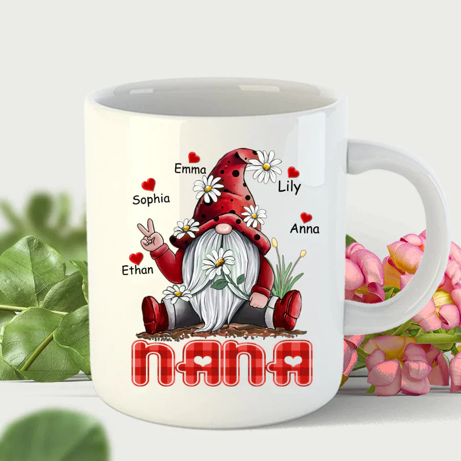 Nana Gnome Heart Kids VT22120072 Mug