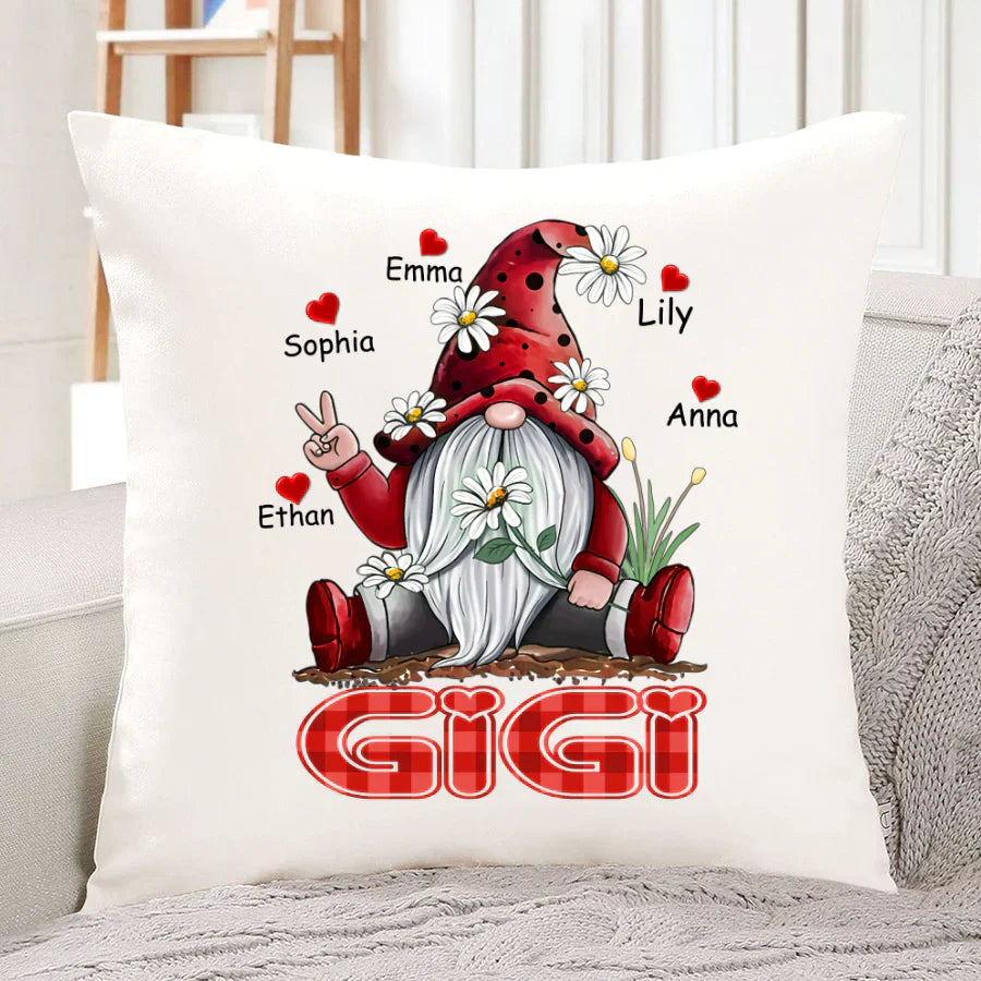 Gigi Gnome Heart Kids VT22120072 Indoor Pillow