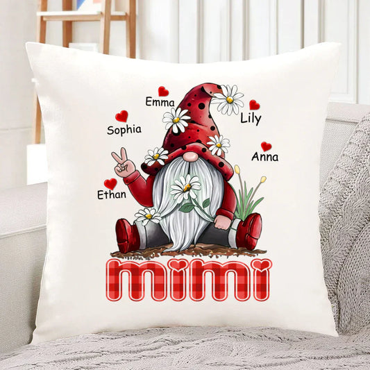 Mimi Gnome Heart Kids VT22120072 Indoor Pillow