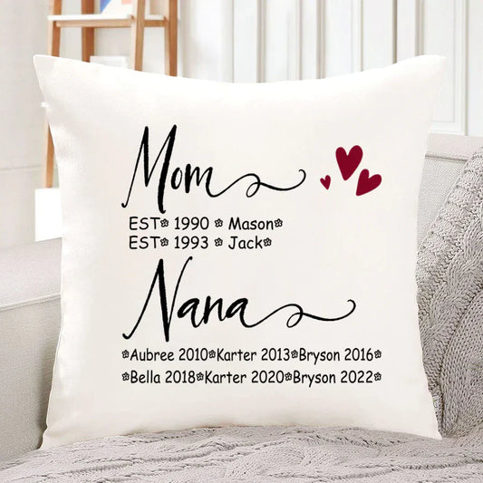 Mom And Nana Kids Est VT22120093 Indoor Pillow