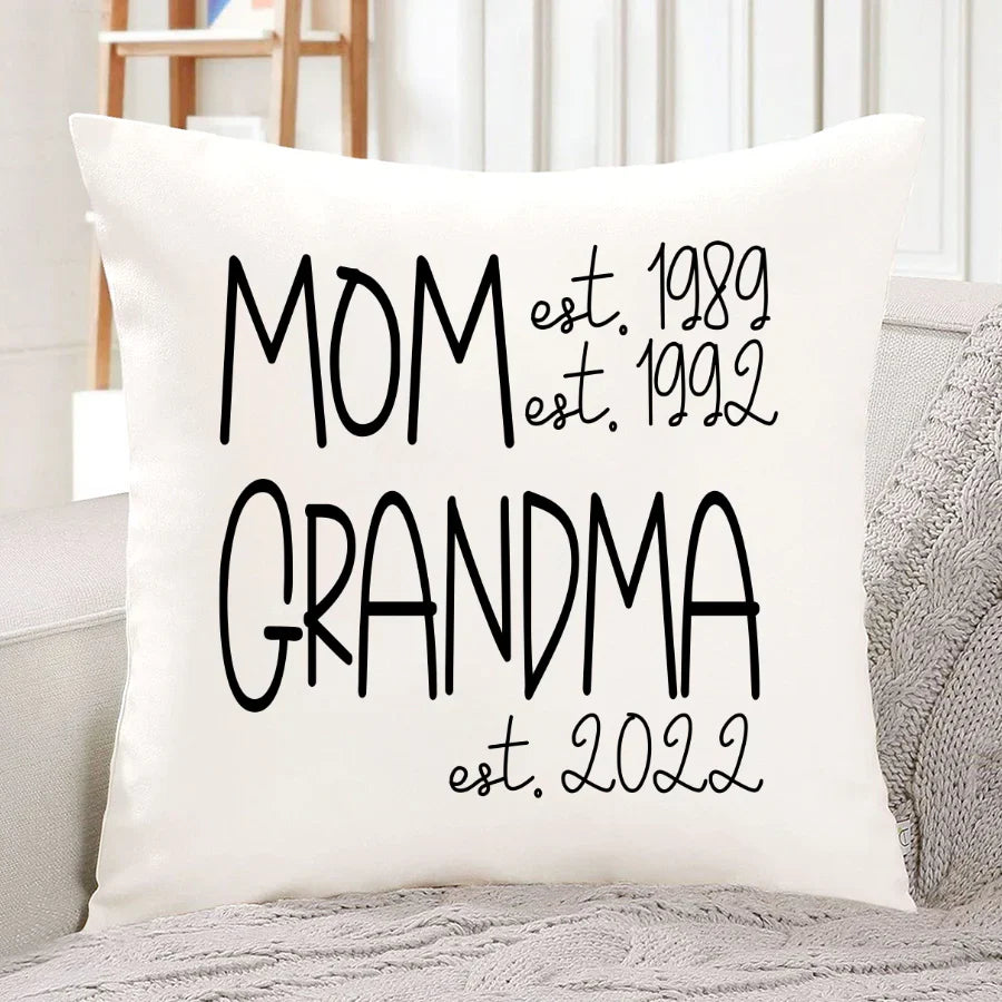 Mom Grandma New Est Sweet VT22120041 Indoor Pillow