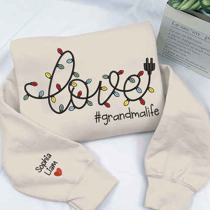 Christmas Love Shirt, Christmas Gift Sweatshirt Funny, Give For Grandma And Kids